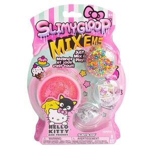 Hello Kitty and Friends Non Toxic Slimygloop Mix'ems Cinnamoroll Rainbow Slime